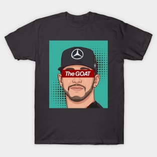 Lewis Hamilton GOAT T-Shirt
